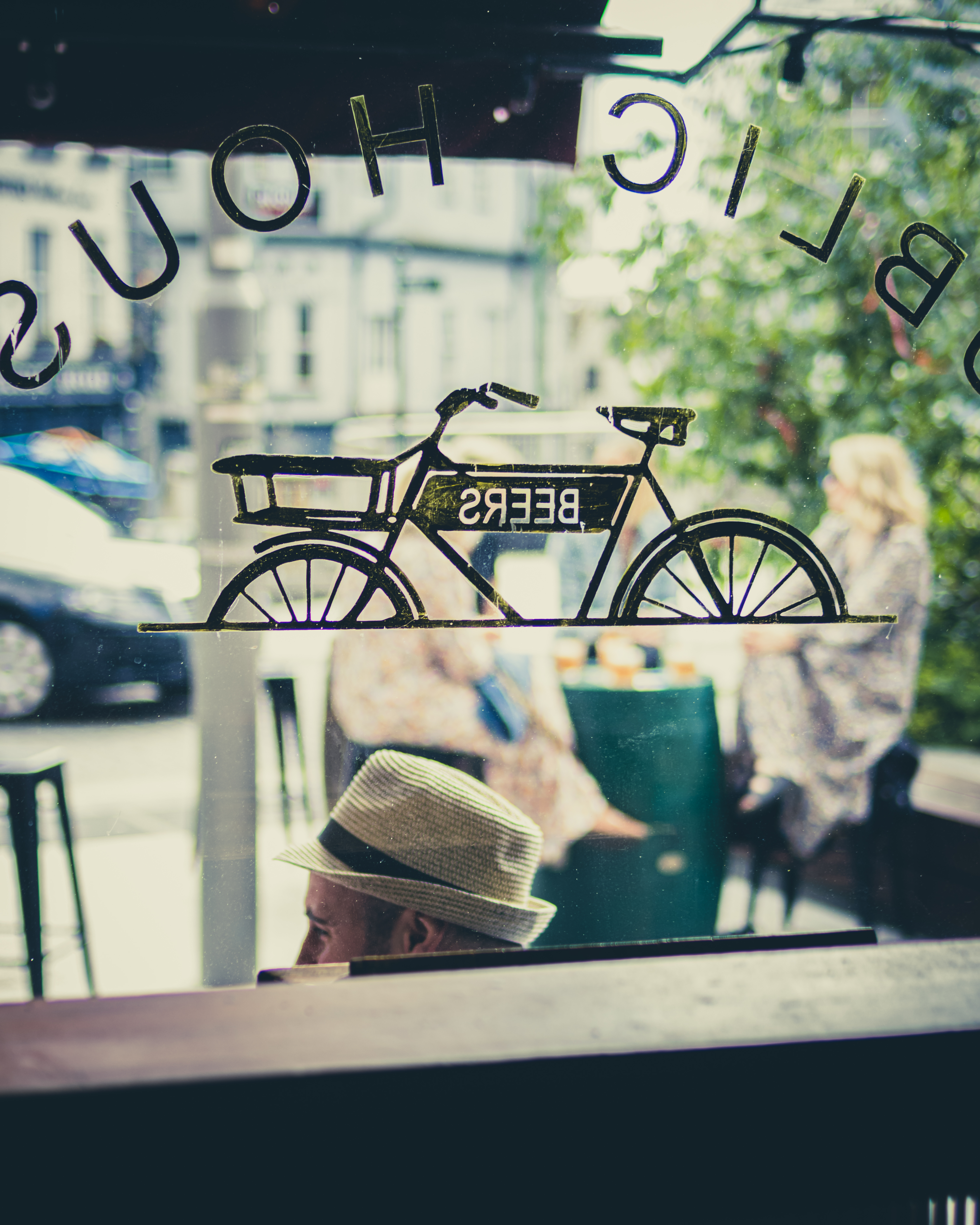Kevin and Bryan O’Gara behind the bar